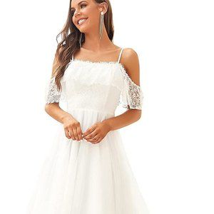 Ever Pretty - Size 4 - White Dress